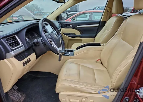 2015 Toyota Highlander Xle from USA, damaged, VIN 5TDJKRFH9FS076127